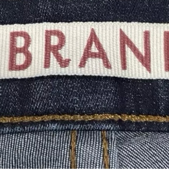 JBrand Women’s Jeans Size 28 Dark Denim Skinny Zipper Front Button Closure - Picture 2 of 5